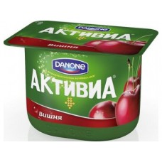 Йогурт АКТИВИА Вишня, 150г, 1 штука