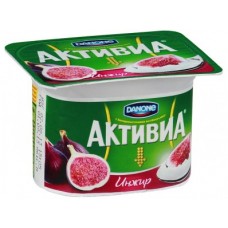 Йогурт АКТИВИА Инжир, 150г, 1 штука