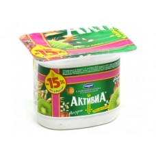 Йогурт АКТИВИА Мюсли и Киви, 150г, 1 штука