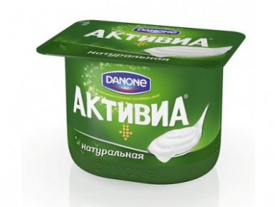 Йогурт АКТИВИА Натуральная, 150г, 1 штука