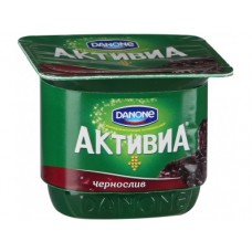 Йогурт АКТИВИА Чернослив, 150г, 1 штука