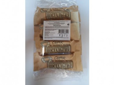 НОСТАЛЬГИЯ Топленое молоко, глазированный  сырок,  4*45г, 1 упаковка