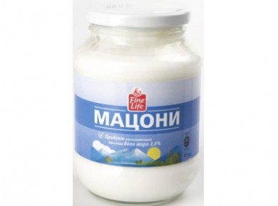 Мацони FINE LIFE, 0,5л, 1 штука