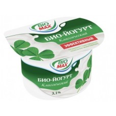 Йогурт BIO MAX Классический 3,1%, 115г, 1 штука