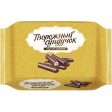 Сырок глазированный ТВОРОЖНЫЙ СУНДУЧОК с вареной сгущенкой, 150г, 1 штука