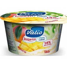 Йогурт VALIO Черника и клубника 2,6%, 180г, 1 штука