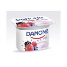 Йогурт DANON Лесные ягоды 2,9%, 110г, 1 штука