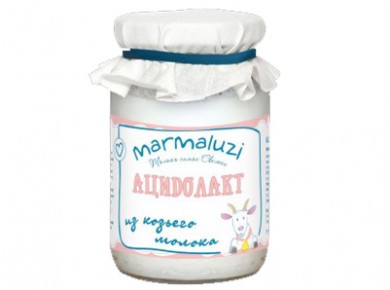 Ацидолакт MARMALUZI из козьего молока, 200г, 1 штука