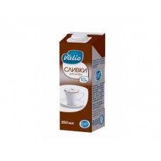 Сливки VALIO для кофе 10%, 250г, 1 штука