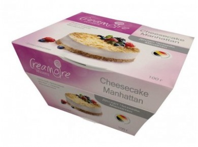 Десерт CREAMOIRE чизкейк Манхетен, 100г, 1 штука