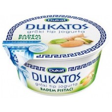 Йогурт DUKAT греческий миндаль, фисташки, 150г, 1 штука