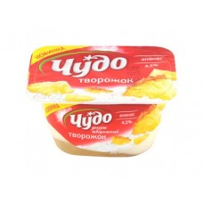 Творожный десерт ЧУДО Ананас 4,2%, 100г, 1 штука