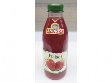 Нектар ANDROS Клубничный, 750мл, 1 штука