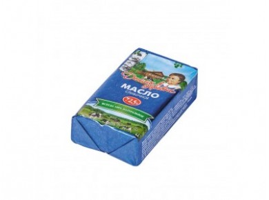 Масло ДОМИК В ДЕРЕВНЕ 72,5%, 180г, 1 штука
