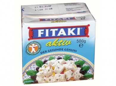 Сыр рассольный FITAKI AKTIV 17,5%, 500г, 1 штука