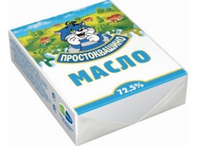 Сливочное масло ПРОСТОКВАШИНО 72,5%, 180г, 1 штука