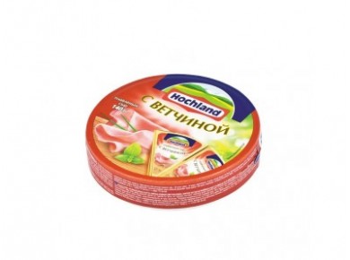 Плавленый Сыр  HOCHLAND с ветчиной, 140г, 1 штука