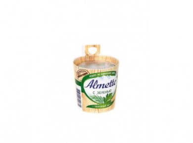 Творожный сыр ALMETTE 70% с зеленью, 150г, 1 штука