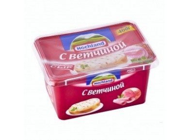 Плавленый Сыр  HOCHLAND с ветчиной, 400г, 1 штука