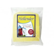 Сыр полутвердый HOLLENDER 17%, 300г, 1 штука