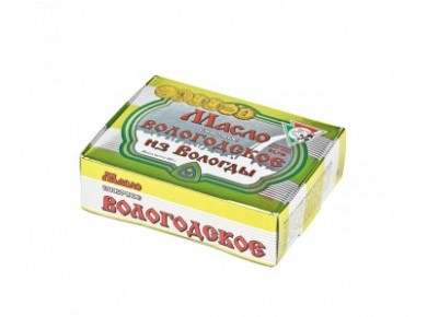 Сливочное масло ВОЛОГОДСКОЕ в масленке 82,5%, 180г, 1 штука