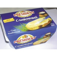 Плавленый Сыр  PRESIDENT Ассорти, 400г, 16 штук