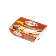 Плавленый Сыр  ПРЕЗИДЕНТ с грибами, 200г, 1 штука