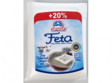 Сыр Feta OLYMPUS 48%, 200г, 1 штука