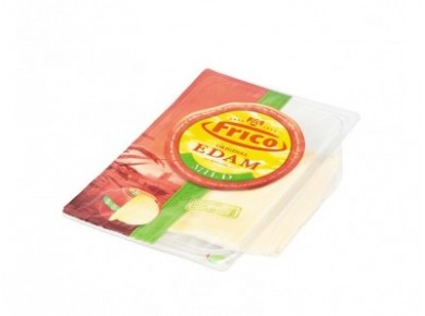 Сыр полутвердый Эдам FRICO 40% нарезка, 500г, 1 штука
