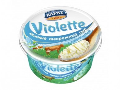 Творожный сыр VIOLETTE Сливочный, 140г, 1 штука