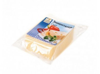 Сыр FINE FOOD Эмменталер, ~700г, 1 кг