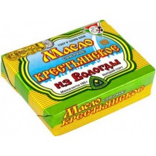 Масло КРЕСТЬЯНСКОЕ из вологды, 180г, 40 штук