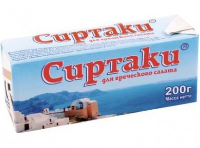 Сырный продукт СИРТАКИ, 200г, 1 штука