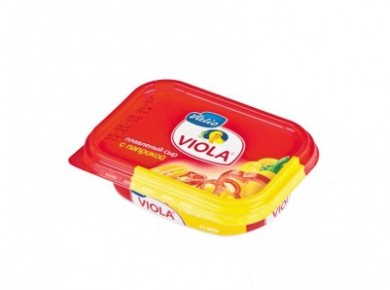 Плавленый Сыр  VIOLA VALIO с паприкой, 200г, 1 штука