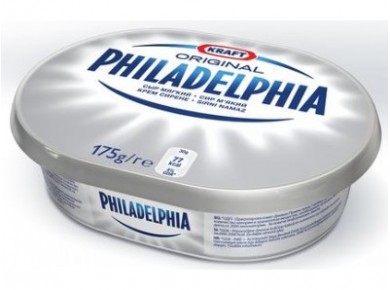 Творожный сыр PHILADELPHIA Сливочный, 175г, 1 штука