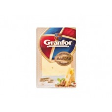 Сыр полутвердый GRANFOR Маасдам45%, 150г, 1 штука