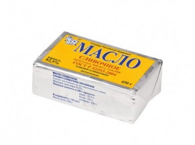 Сливочное масло ЧЕРКИЗОВСКИЙ МК ГОСТ 82,5%, 450г, 1 штука