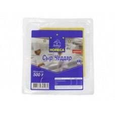 Сыр полутвердый Чеддар Красный нарезка HORECA SELECT, 500 г, 1 штука