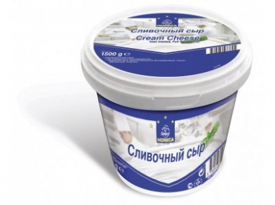 Сыр сливочный  HORECA SELECT Россия 70%, 1,5 кг, 1 штука