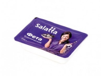 Сыр Фета SALATTA Классическая, 200г, 1 штука