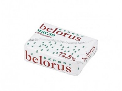 Сливочное масло BELORUS EXPORT 72%, 200г, 1 штука