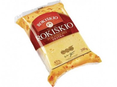 Сыр ROKISKIO 45%, 250г, 1 штука