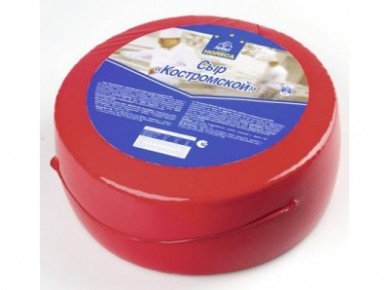 Сыр Костромской HORECA SELECT 45%, 7кг, 1 кг
