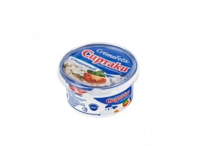 Крем творожный СИРТАКИ сливочный, 200г, 1 штука