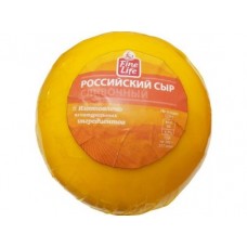 Сыр Российский FINE LIFE Полутвердый  Сливочный,1кг, 1 кг