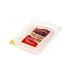 Сыр CHEESE LOVERS нарезка с клюквой, 250г, 1 штука