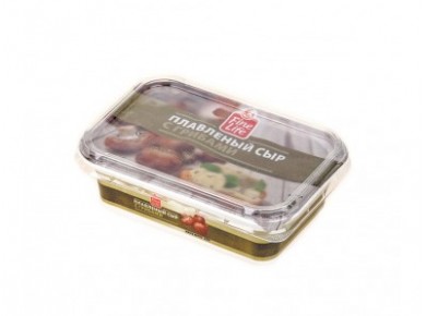 Плавленый Сыр  FINE LIFE с грибами, 200г, 1 штука