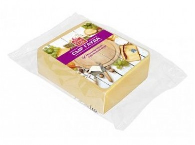 Сыр гауда FINE FOOD/FINE LIFE кусок 48%, ~400г, 1 кг