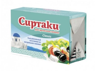 Сыр SIRTAKI classic для греческого салата, 200г, 1 штука