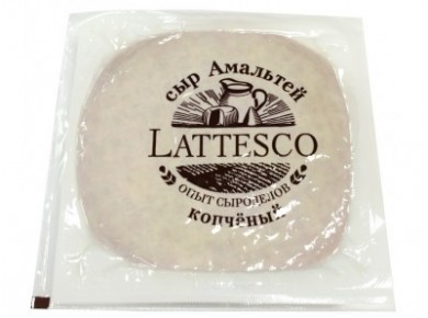 Сыр копченый Амальтей LATTESCO, 400г, 1 штука